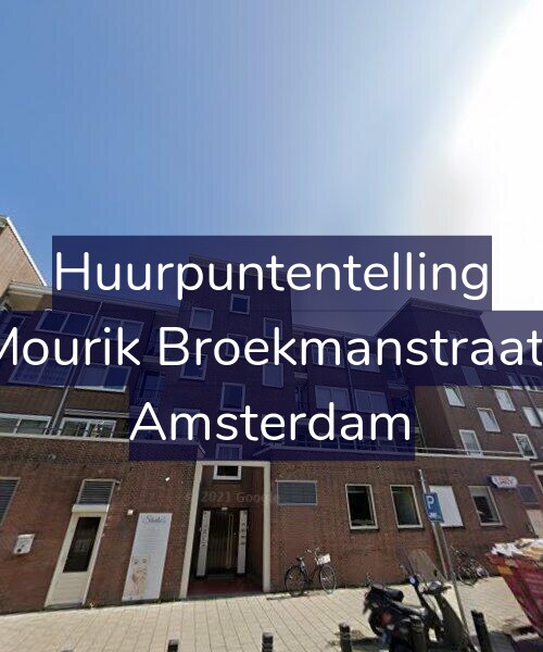 Foto gevel Huurpuntentelling voor Van Mourik Broekmanstraat 16-1, Amsterdam