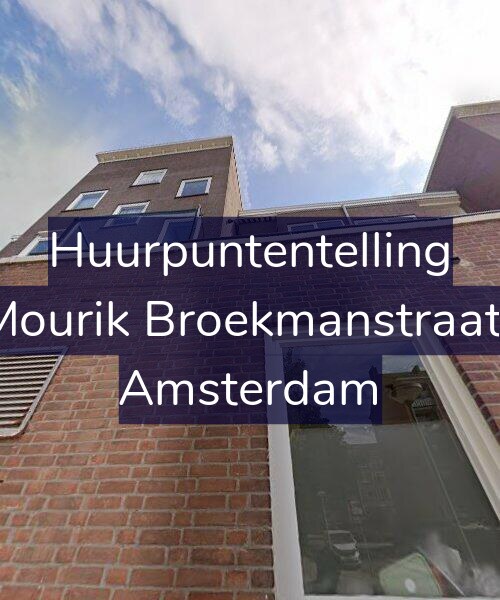 Foto gevel Huurpuntentelling voor Van Mourik Broekmanstraat 20-2, Amsterdam