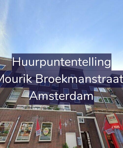 Foto gevel Huurpuntentelling voor Van Mourik Broekmanstraat 10-2, Amsterdam