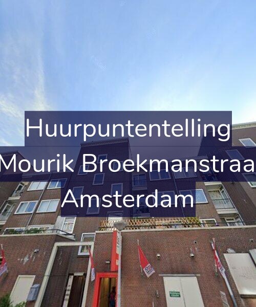 Foto gevel Huurpuntentelling voor Van Mourik Broekmanstraat 8-3, Amsterdam
