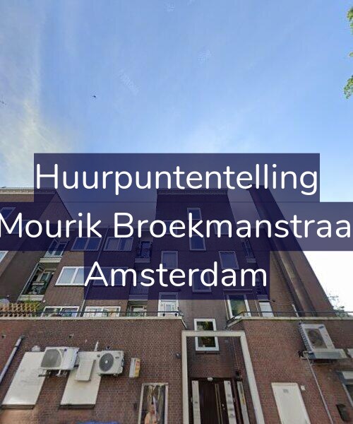Foto gevel Huurpuntentelling voor Van Mourik Broekmanstraat 6-2, Amsterdam