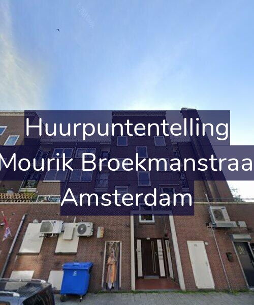Foto gevel Huurpuntentelling voor Van Mourik Broekmanstraat 6-1, Amsterdam