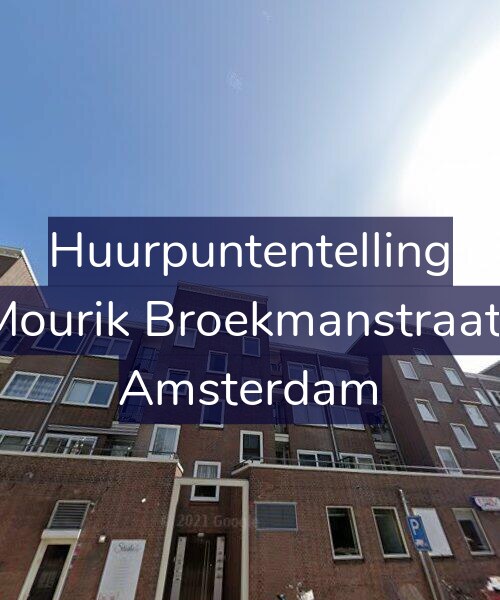 Foto gevel Huurpuntentelling voor Van Mourik Broekmanstraat 16-3, Amsterdam