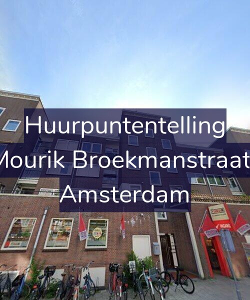Foto gevel Huurpuntentelling voor Van Mourik Broekmanstraat 10-1, Amsterdam