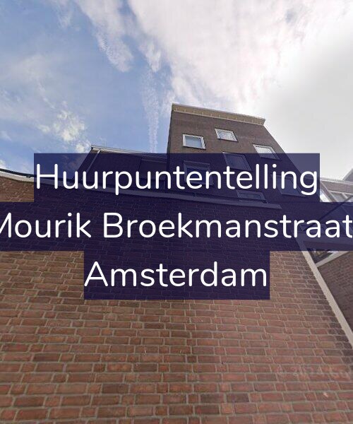 Foto gevel Huurpuntentelling voor Van Mourik Broekmanstraat 22-2, Amsterdam
