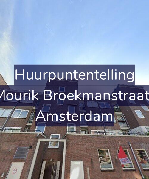 Foto gevel Huurpuntentelling voor Van Mourik Broekmanstraat 12-3, Amsterdam