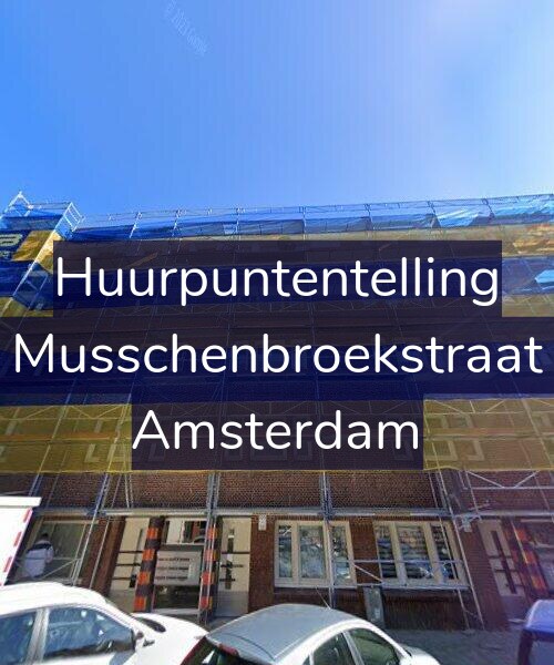 Foto gevel Huurpuntentelling voor Van Musschenbroekstraat 119, Amsterdam