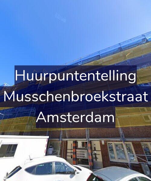 Foto gevel Huurpuntentelling voor Van Musschenbroekstraat 105, Amsterdam