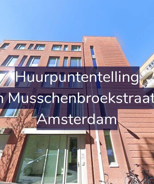 Foto gevel Huurpuntentelling voor Van Musschenbroekstraat 94, Amsterdam