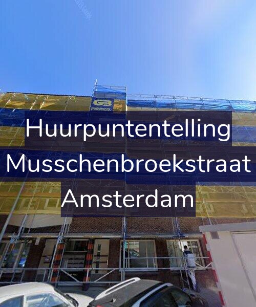 Foto gevel Huurpuntentelling voor Van Musschenbroekstraat 103, Amsterdam
