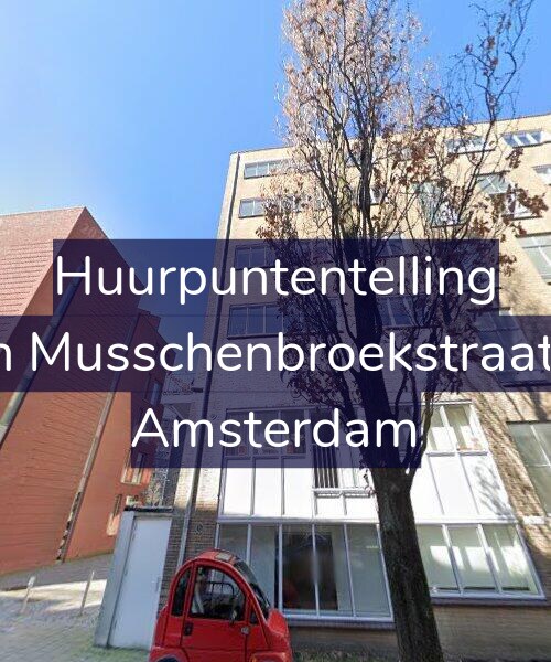 Foto gevel Huurpuntentelling voor Van Musschenbroekstraat 28, Amsterdam