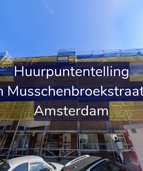Foto gevel Huurpuntentelling voor Van Musschenbroekstraat 99, Amsterdam