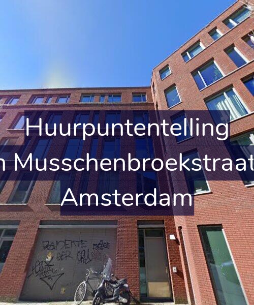 Foto gevel Huurpuntentelling voor Van Musschenbroekstraat 82, Amsterdam