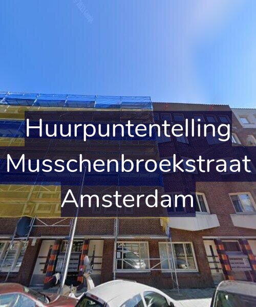 Foto gevel Huurpuntentelling voor Van Musschenbroekstraat 139, Amsterdam