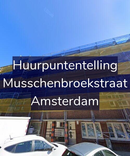 Foto gevel Huurpuntentelling voor Van Musschenbroekstraat 113, Amsterdam