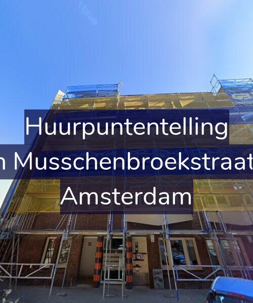 Foto gevel Huurpuntentelling voor Van Musschenbroekstraat 77, Amsterdam