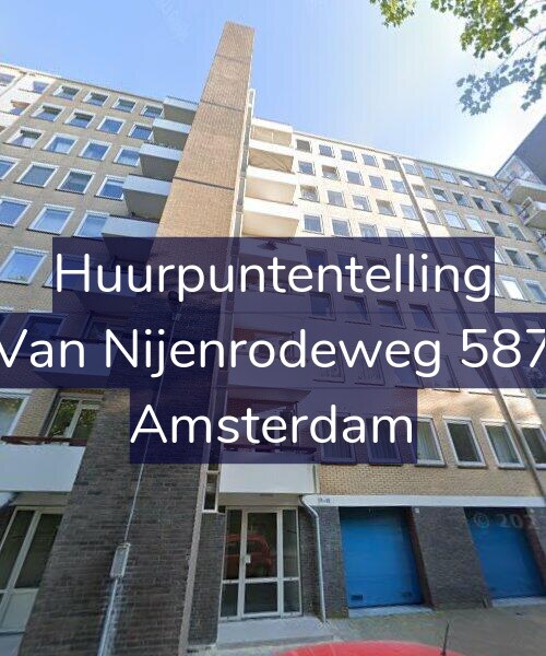 Foto gevel Huurpuntentelling voor Van Nijenrodeweg 587, Amsterdam