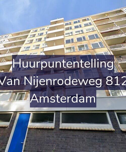 Foto gevel Huurpuntentelling voor Van Nijenrodeweg 812, Amsterdam