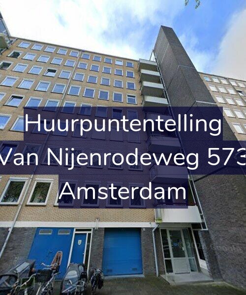 Foto gevel Huurpuntentelling voor Van Nijenrodeweg 573, Amsterdam
