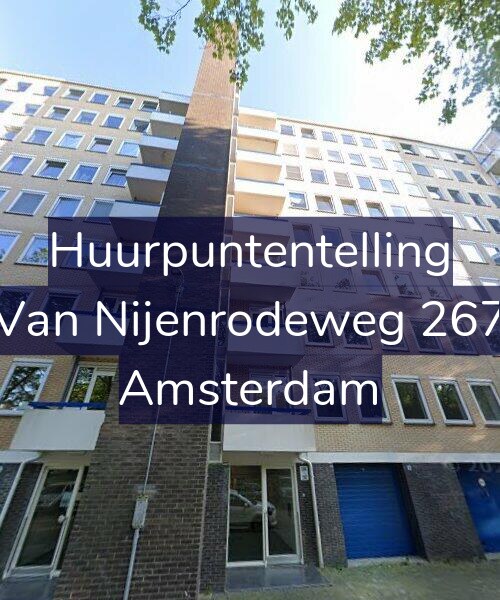 Foto gevel Huurpuntentelling voor Van Nijenrodeweg 267, Amsterdam
