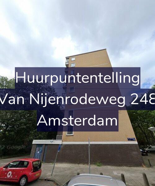 Foto gevel Huurpuntentelling voor Van Nijenrodeweg 248, Amsterdam