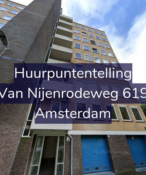 Foto gevel Huurpuntentelling voor Van Nijenrodeweg 619, Amsterdam