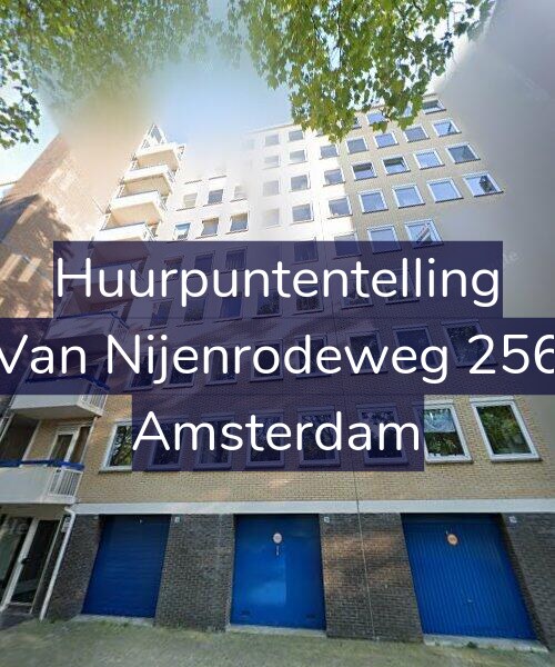 Foto gevel Huurpuntentelling voor Van Nijenrodeweg 256, Amsterdam