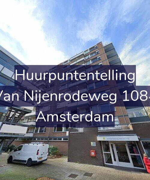 Foto gevel Huurpuntentelling voor Van Nijenrodeweg 1084, Amsterdam