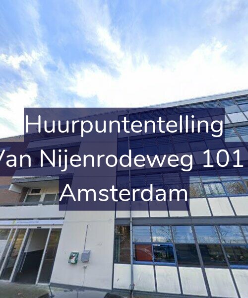 Foto gevel Huurpuntentelling voor Van Nijenrodeweg 1011, Amsterdam