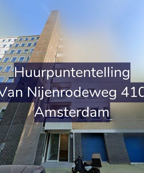 Foto gevel Huurpuntentelling voor Van Nijenrodeweg 410, Amsterdam