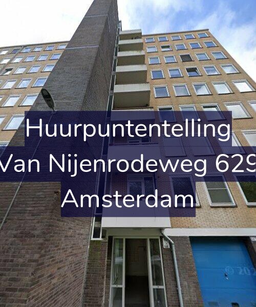 Foto gevel Huurpuntentelling voor Van Nijenrodeweg 629, Amsterdam
