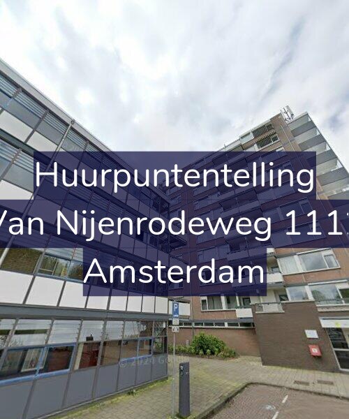 Foto gevel Huurpuntentelling voor Van Nijenrodeweg 1112, Amsterdam