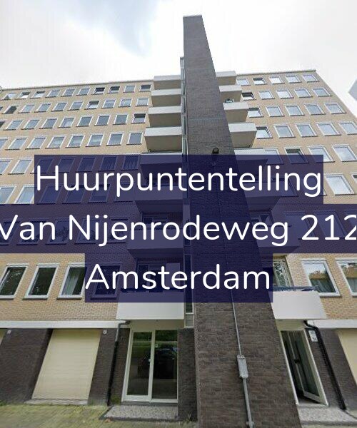 Foto gevel Huurpuntentelling voor Van Nijenrodeweg 212, Amsterdam