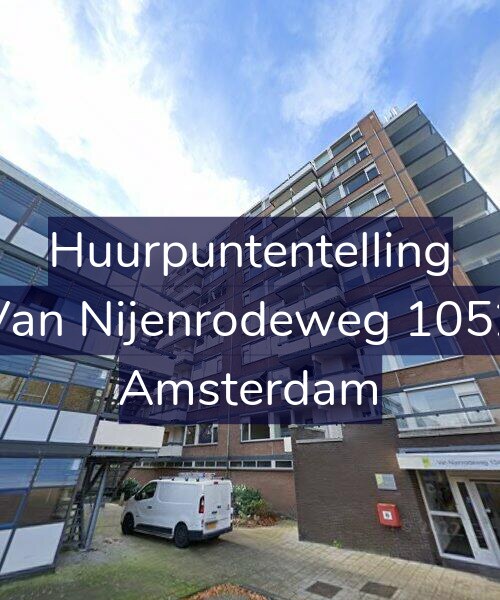 Foto gevel Huurpuntentelling voor Van Nijenrodeweg 1052, Amsterdam