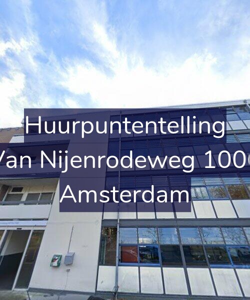 Foto gevel Huurpuntentelling voor Van Nijenrodeweg 1006, Amsterdam