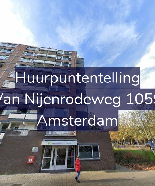 Foto gevel Huurpuntentelling voor Van Nijenrodeweg 1059, Amsterdam