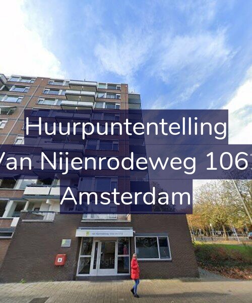 Foto gevel Huurpuntentelling voor Van Nijenrodeweg 1062, Amsterdam
