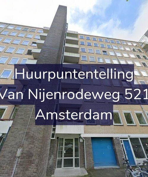 Foto gevel Huurpuntentelling voor Van Nijenrodeweg 521, Amsterdam