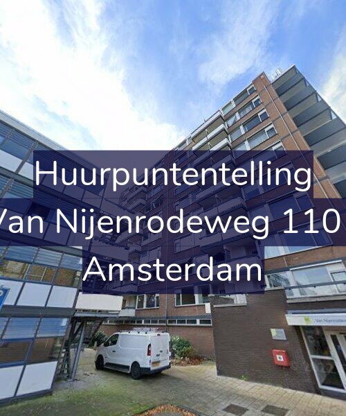 Foto gevel Huurpuntentelling voor Van Nijenrodeweg 1101, Amsterdam