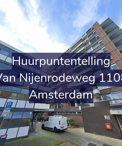 Foto gevel Huurpuntentelling voor Van Nijenrodeweg 1108, Amsterdam