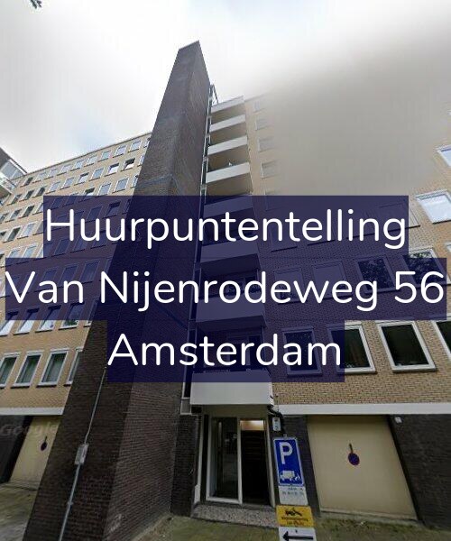 Foto gevel Huurpuntentelling voor Van Nijenrodeweg 56, Amsterdam