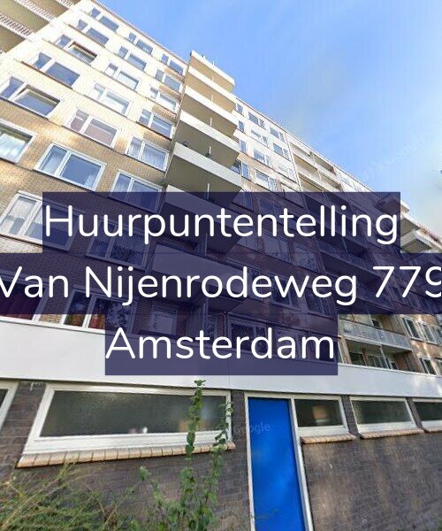 Foto gevel Huurpuntentelling voor Van Nijenrodeweg 779, Amsterdam