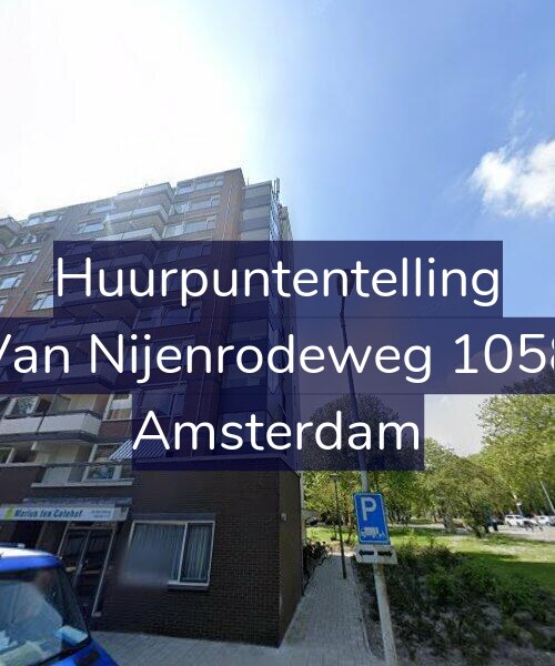 Foto gevel Huurpuntentelling voor Van Nijenrodeweg 1058, Amsterdam