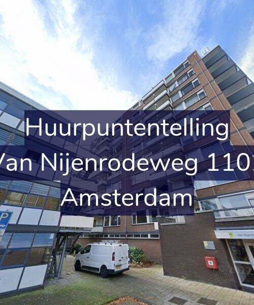 Foto gevel Huurpuntentelling voor Van Nijenrodeweg 1102, Amsterdam