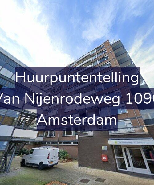 Foto gevel Huurpuntentelling voor Van Nijenrodeweg 1090, Amsterdam