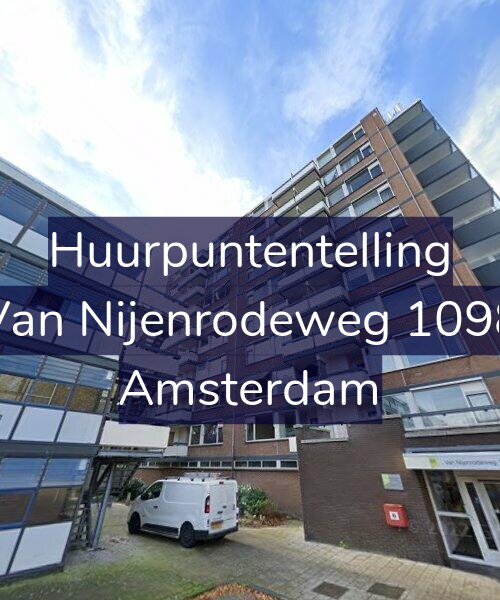 Foto gevel Huurpuntentelling voor Van Nijenrodeweg 1098, Amsterdam