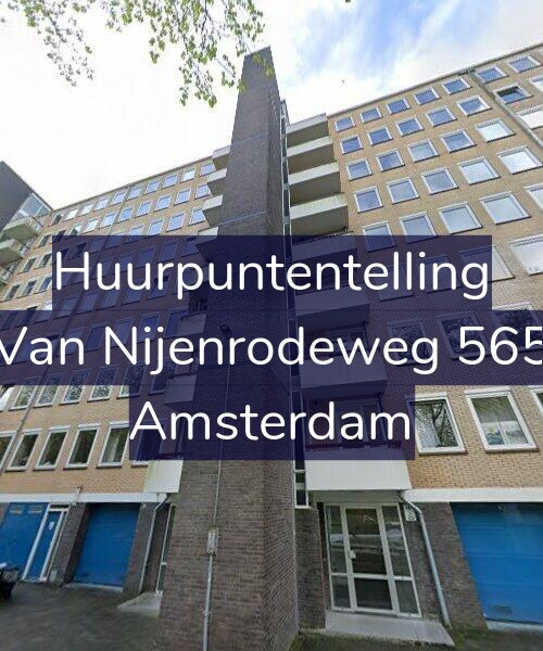 Foto gevel Huurpuntentelling voor Van Nijenrodeweg 565, Amsterdam