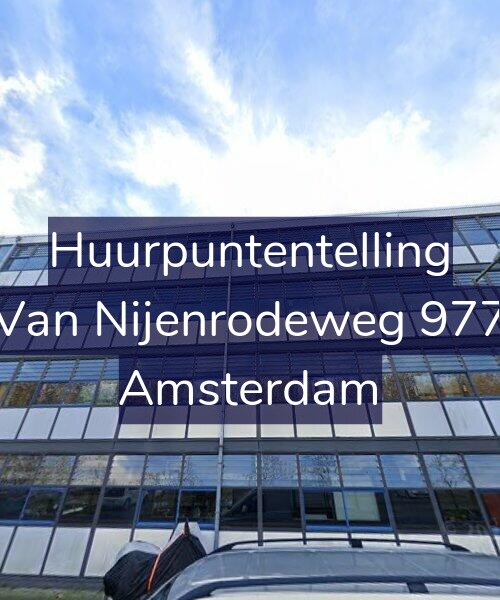 Foto gevel Huurpuntentelling voor Van Nijenrodeweg 977, Amsterdam