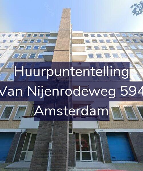 Foto gevel Huurpuntentelling voor Van Nijenrodeweg 594, Amsterdam