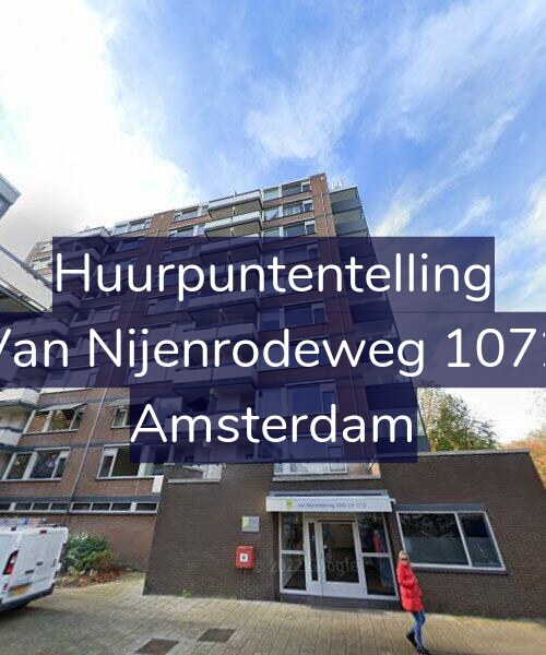Foto gevel Huurpuntentelling voor Van Nijenrodeweg 1072, Amsterdam